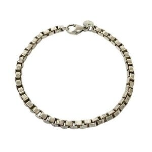 TIFFANY & CO. Vintage Silver Charm Bracelet